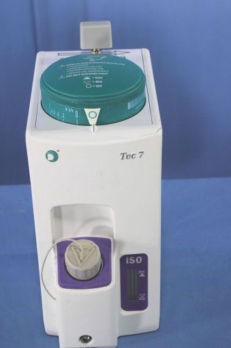 Datex Ohmeda Tec-7 ISO Isoflurane Anesthesia Vaporizer  with Warranty
