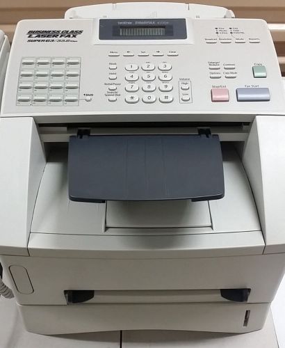 Brother fax 4100e intellifax 4100e business-class laser fax/copier/telephone for sale