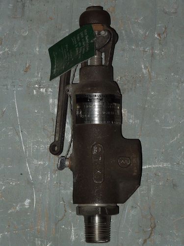 3/4 x 1&#034; #1990t-1-01 consolidated relief valve, set at 1400 psi for sale