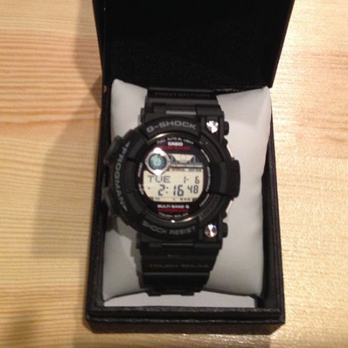 CASIO GWF-1000-1JF Solar Watch G-Shock Multiband 6 Frogman Tough Atomic