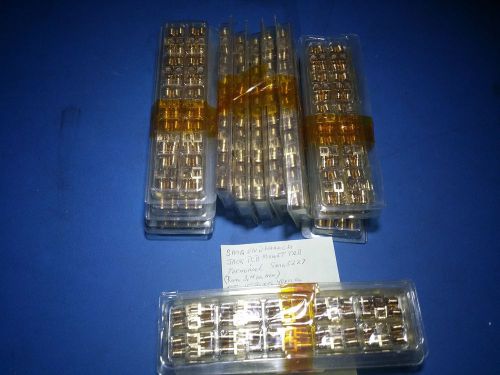 SMA GOLD PCB MOUNT LAUNCH JACK # SMA 5227  LOT OF (40)