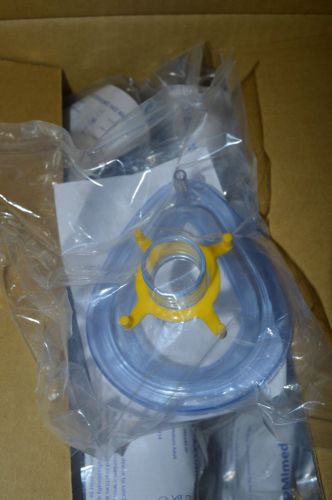 Cs/50 New BOMIMed Air Flex Air Cushioned Anesthesia Face Masks OL-081140-00 Sz 4