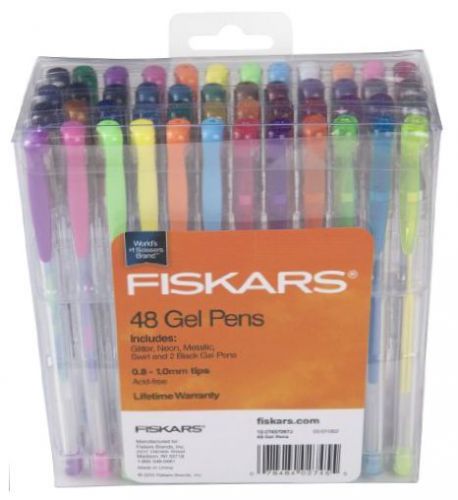 Fiskars Gel Pen 48pcs Value Set fast shipping new stationery gift pack