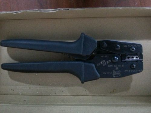 New out of box No. 79K0525 Harting 09 99 000 0021 Crimp Tool W/ Locator