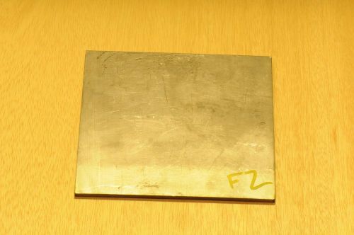 Tantalum alloy plate sheet metal 0.183x7 1/8x7 1/8, 2490 grams, 2.5-3% tungsten