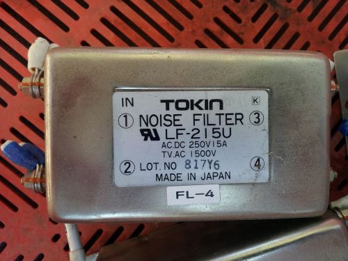 NEC/Tokin Noise Filter LF-2I5U LF-2 LF-5U 250V 5A Qty Av.