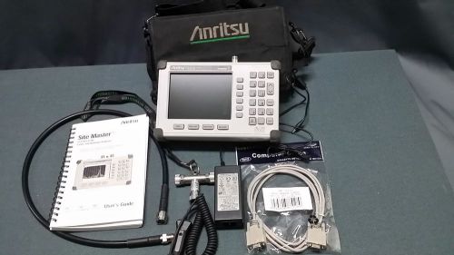 Anritsu S331D SiteMaster ,Cable &amp; Antenna Analyzer with Opt3 Color Display