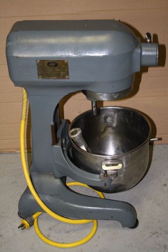 Hobart a120 commercial dough mixer 12 qt paddle beater bowl tabletop 110v ac for sale