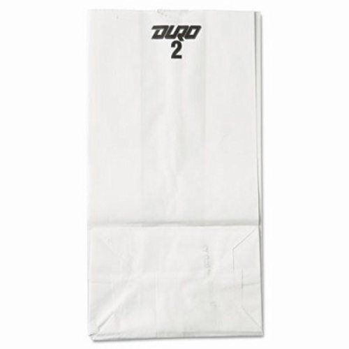 White 2# Standard-Duty Kraft Paper Bags 500 per Bundle (BAG GW2-500)