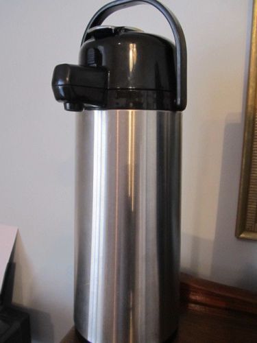 Bakers &amp; Chefs 2.2L Home or Commercial Air pot Coffee Stainless Steel Swivels