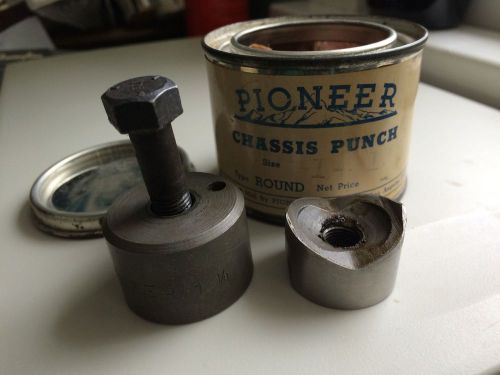 WALSCO PIONEER GREENLEE? CHASSIS PUNCH / 1-1/8&#034; ROUND