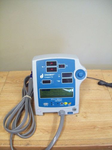 Johnson and Johnson Cirtikon Dinamap Compact TS Patient Monitor Ref117216