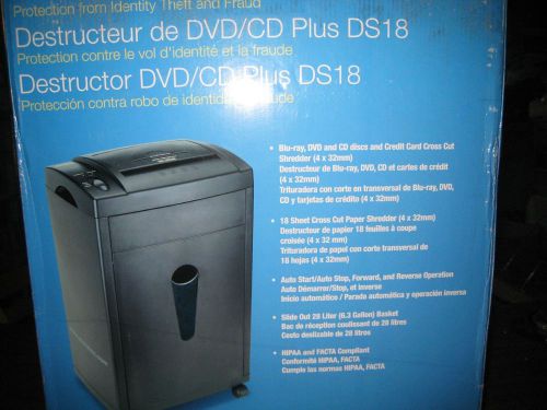 ALERATEC DS18 DVD/CD SHREDDER PLUS