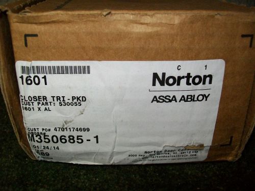 Norton tri-style 1600 series aluminum storefront door closer for sale