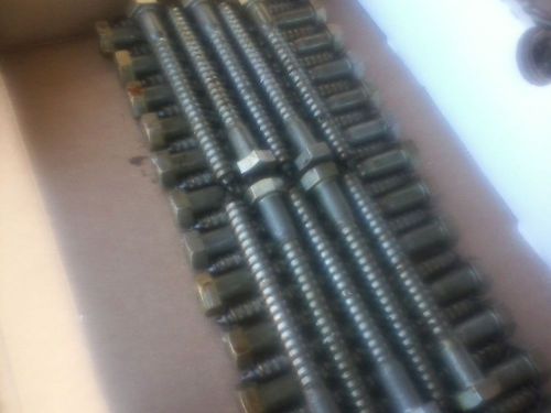 1/2 x 5 inch lag bolts / screw  5 inch lag screw / boat docks / lot of 40 for sale