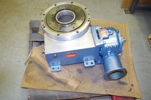 Camco indexing table 1100rdm0h48-360 &amp; mshv48875c-y7a index/gear reducer 3 stops for sale