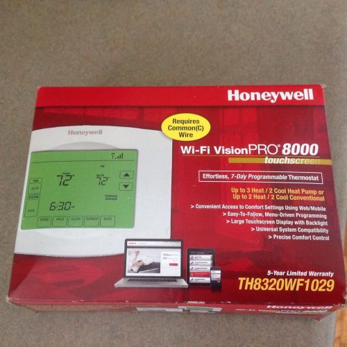Honeywell wi-fi vision pro 8000-th8320wf1029 for sale