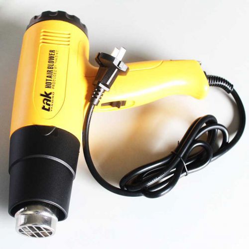 Electric heat gun blower 1800w  220v temperature hot air shrink wrap power tool for sale