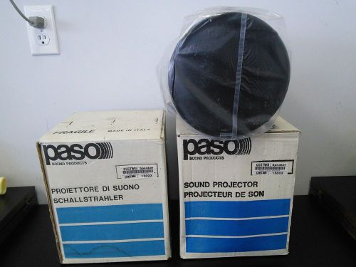 Pair of Paso C 55-TW Sound Projector Speakers