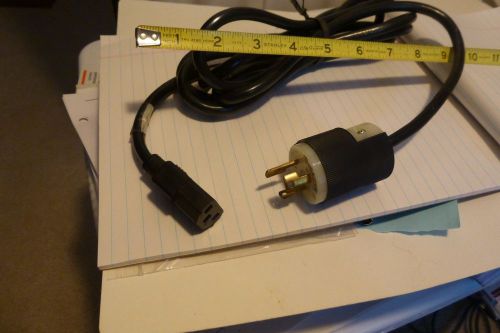 hubbell twist-lock 15 amp 250 Vac - MOD cord 8 feet