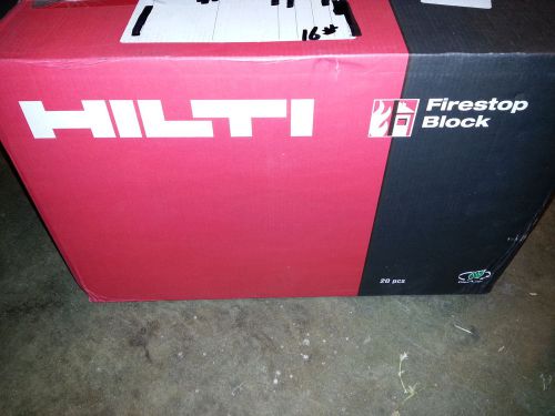 hilti firestop blocks