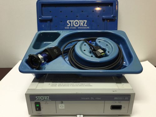 Storz Tricam SL ntsc 20222120 Endoscopey system w/20221130 Camera head &amp; coupler