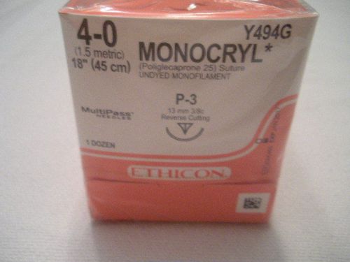 ETHICON Monocryl 4-0 Y494G