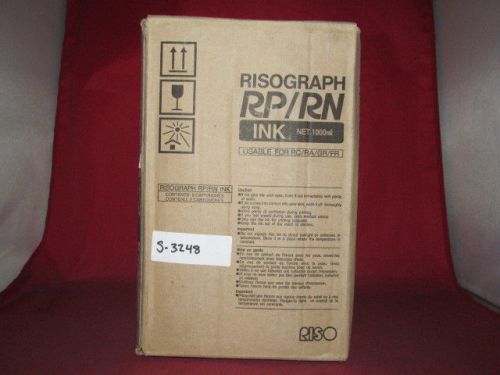 S-3248 Genuine Riso Green Duplicator Inks GR/RA/RC 2 Pack