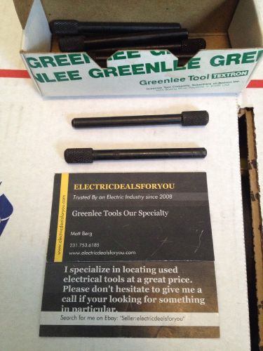 Greenlee 10939 bending shoe support die pins 5010826/3 lot/2 777 880 883 884 885 for sale