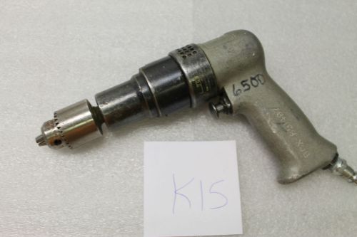 K15- Rockwell Tools 6500 RPM Pneumatic Air Drill With 1/4&#034; Jacobs Chuck Aircraft