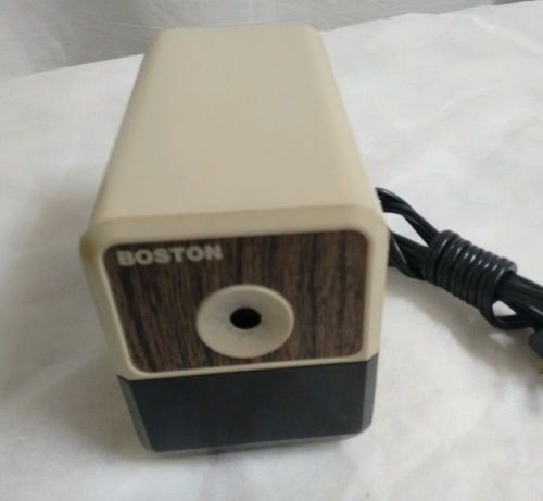 Vintage Boston Electric Pencil Sharpener Model 18, Serial # 02337165