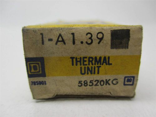 Square d a1.39 heater elements lot of 11 for sale