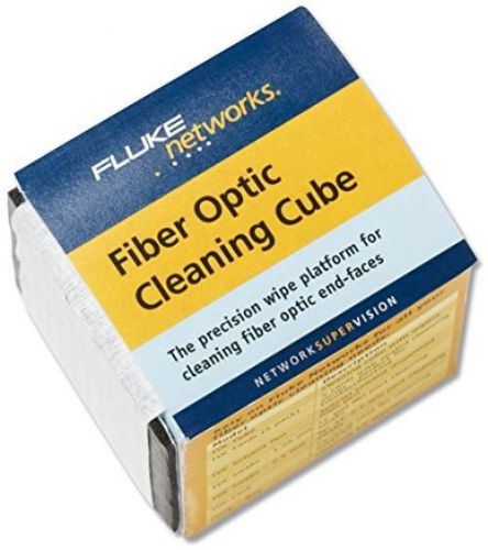 NEW Fluke Networks NFC-CUBE Fiber Optic Cleaning Cube