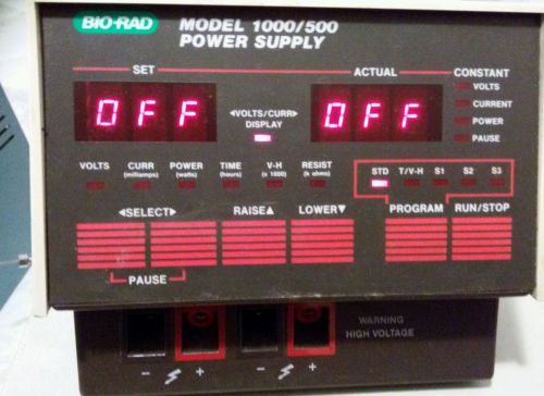 Bio-Rad Model 1000/500 Electroporesis Power Supply