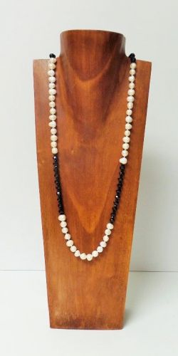 Large Wood Necklace Display