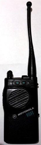 Motorola Visar UHF H05RDD9AA4DN 403-470 Mhz 4W 16 ch Narrowband Capable GC