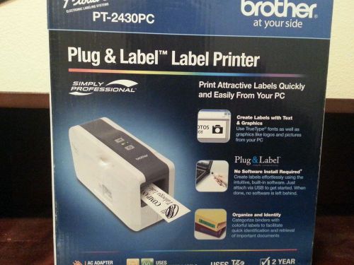 Brother P-Touch PT-2430PC Label Thermal Printer