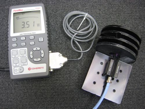 Coherent fieldmax top laser power &amp; energy meter w/ pm30 30w air cooled sensor for sale