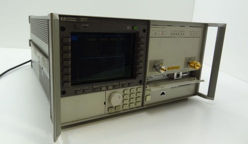 Hp 70004a spectrum analyzer display mainframe w/ hp 70842b error detector for sale