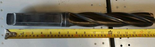 National High Speed Steel Taper Shank Drill Bit HSS 17/8  x 16&#034; OAL Lathe Mill