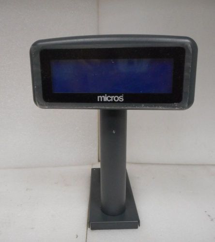 700827-105 Micros Pole Display w/ Metal Base, No Cable