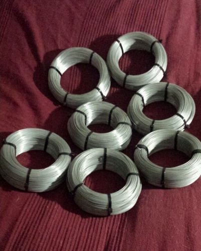 lot of 7 rolls of bailing/lashing stainless steel wire