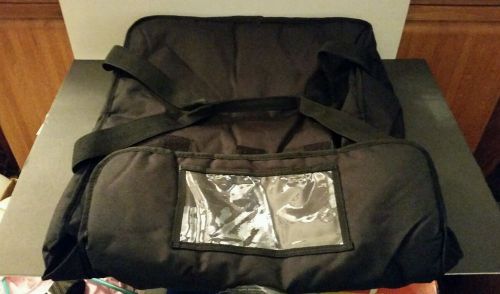 New Pizza delivery bag black 21x21 6 inch deep