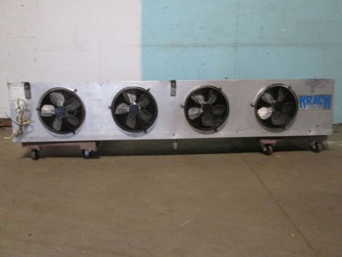 &#034;krack sk-46-188a&#034; 4 blower fans evaporator condensing coil for walk in cooler for sale