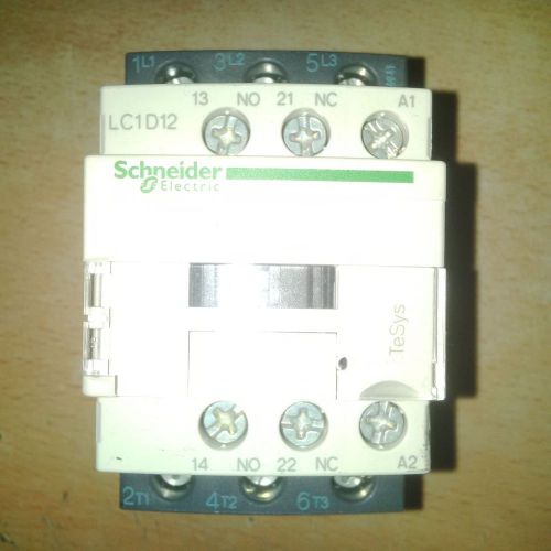 Schneider electric lc1d12 contactor 230v coil for sale