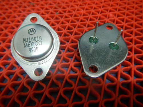 PKG2, MOTOROLA NPN Power Transistor MJ16018 TO-3