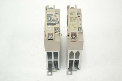 LOT 2 OMRON ASSORTED G32A-A10-VD G32A-A10 POWER DEVICE CARTRIDGE RELAY B365319