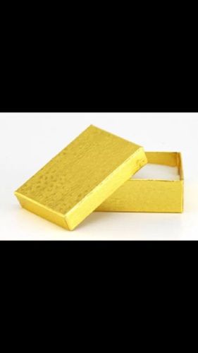 16 Cotton Filled Gold Boxes 2X2.5&#034; US Seller