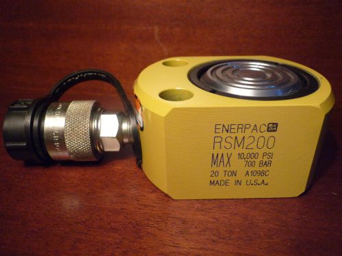 Enerpac rsm-200, hydraulic cylinder, steel, 20 ton, new! for sale