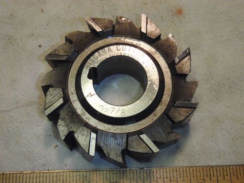 NIAGARA 3&#034; x 7/8&#034; x 1&#034; STAGGERED TOOTH Side Milling Cutter HSS